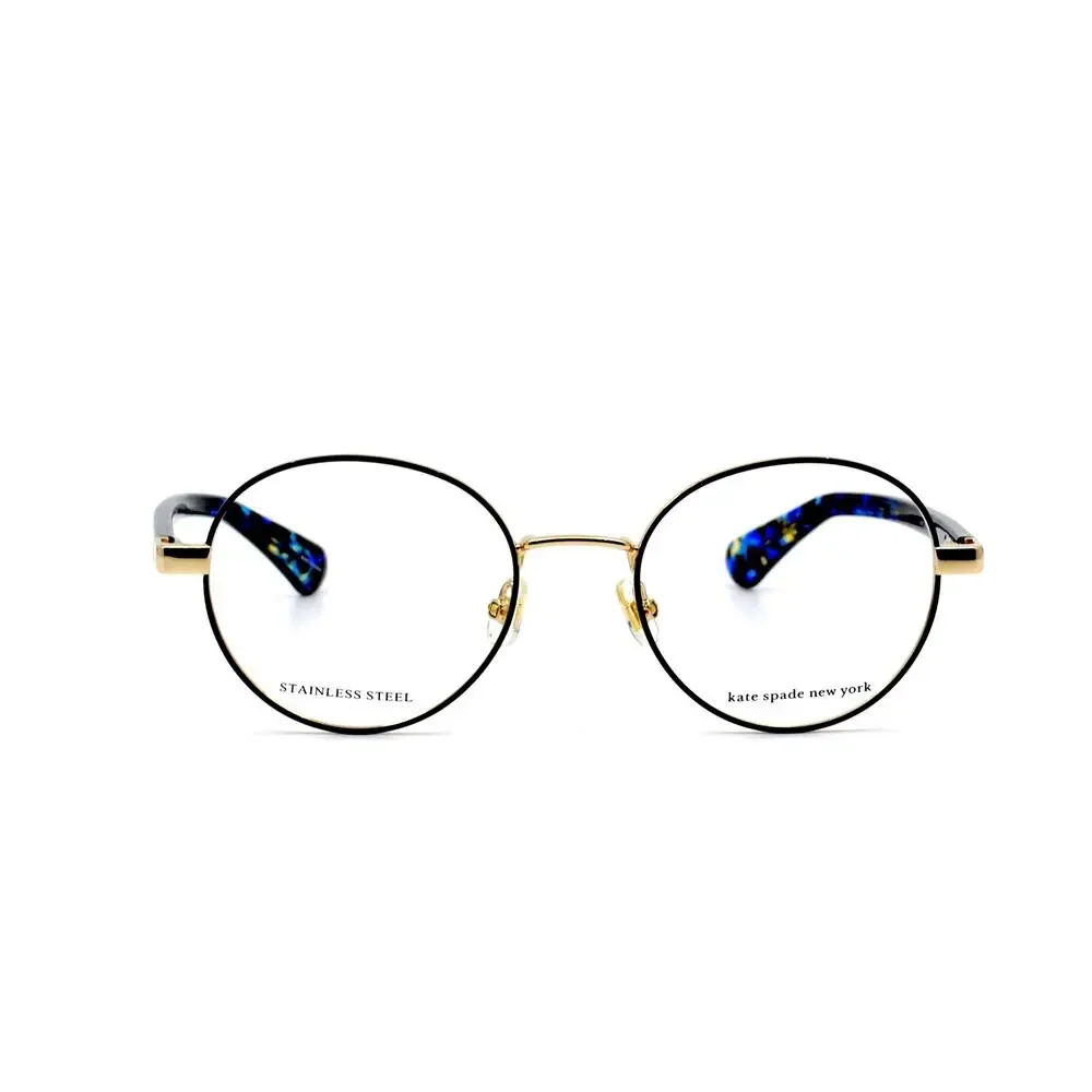 NEW KATE SPADE MARCIANN LKS BLUE GOLD AUTHENTIC EYEGLASSES FRAME - Picture 4 of 12